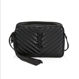 Saint Laurent Black Quilted Bag